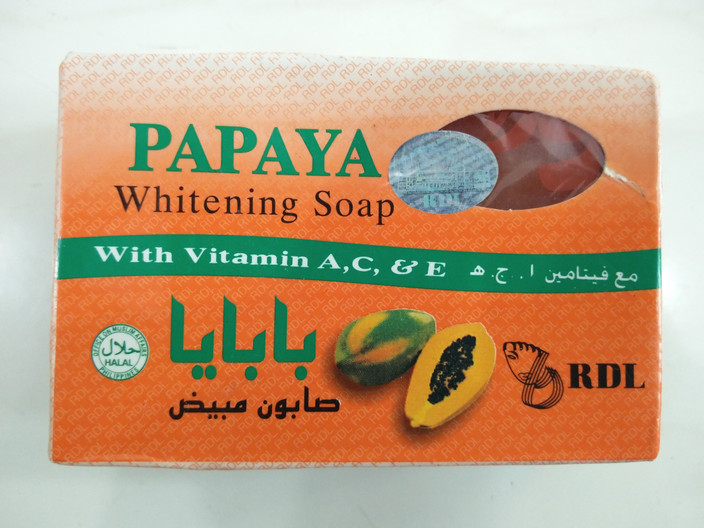 Papaya whitening soap review sabun kojie san